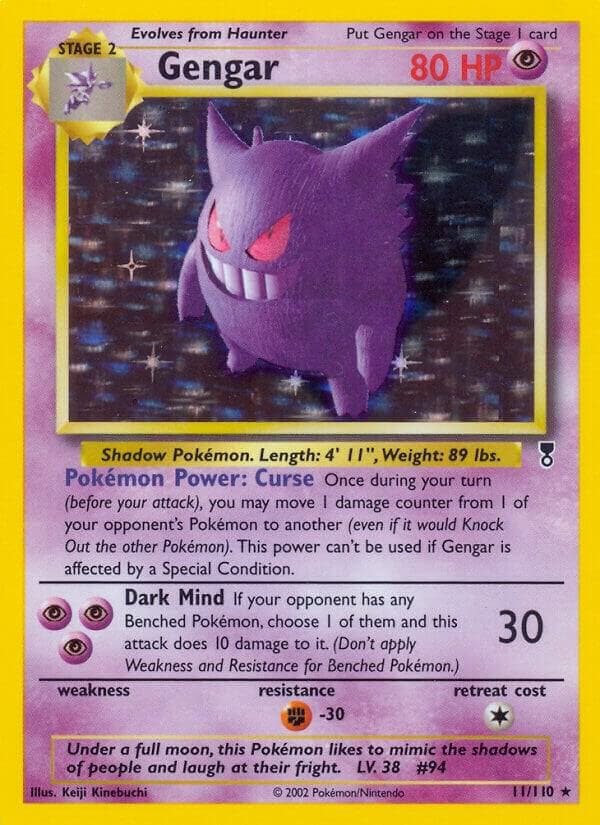 Gengar 011/110 Legendary Collection