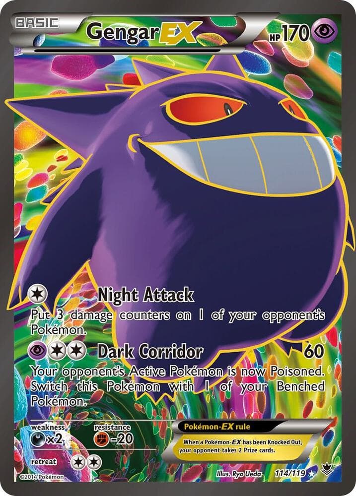 Gengar EX 114/119 Phantom Forces